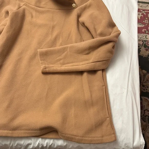 Dudley Stephens Camel Cowl Neck Sweater - Picture 7 of 8